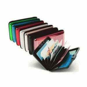 

card guard non packing ALUMINIUM ALLUMA WALLET DOMPET ATM, UANG, KARTU KREDIT KTP dompet kartu - TB