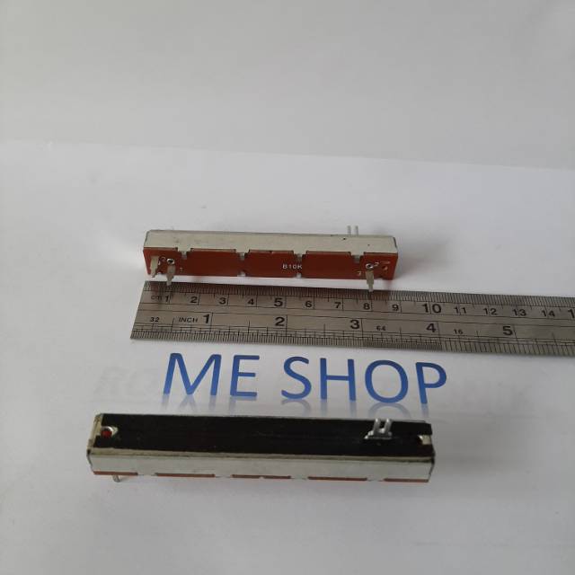 potensio geser B10k 9cm 3 kaki 3pin