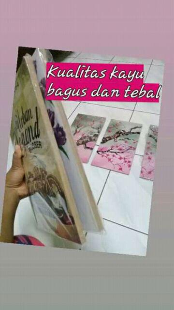 Hiasan Dinding Poster Kayu Al-192