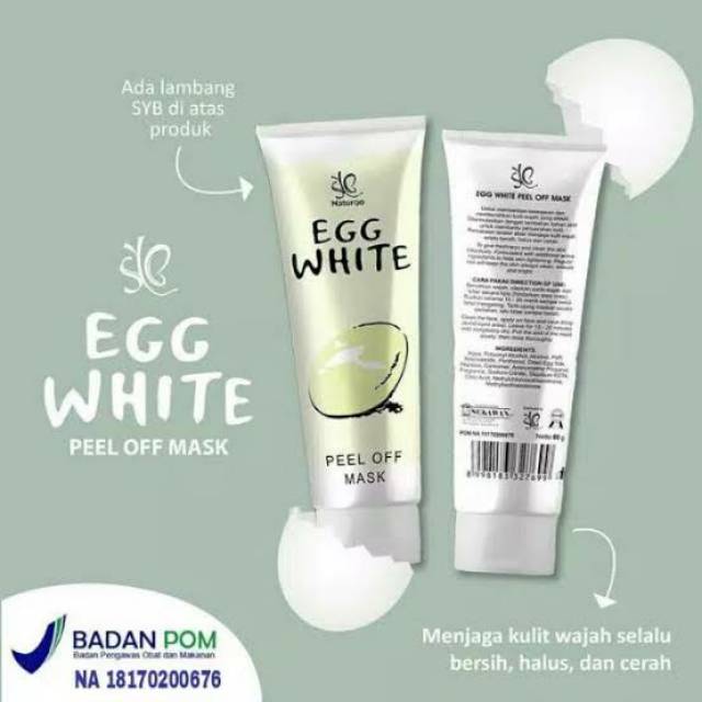 SYB NATURGO EGG WHITE PEEL OFF