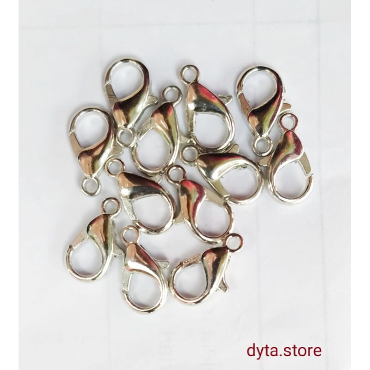 [ BISA COD ] 1 LUSIN KOKOT UDANG / KAIT STRAP MASKER  14mm GOOD QUALITY