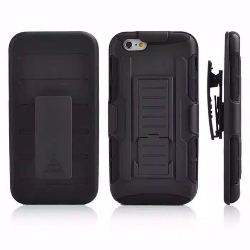 Rugged Armor + clip Holster iPhone 6 Stand Case