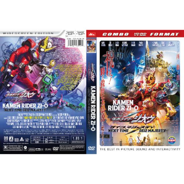 Kaset DVD film anak terbaru Kamen rider zi o