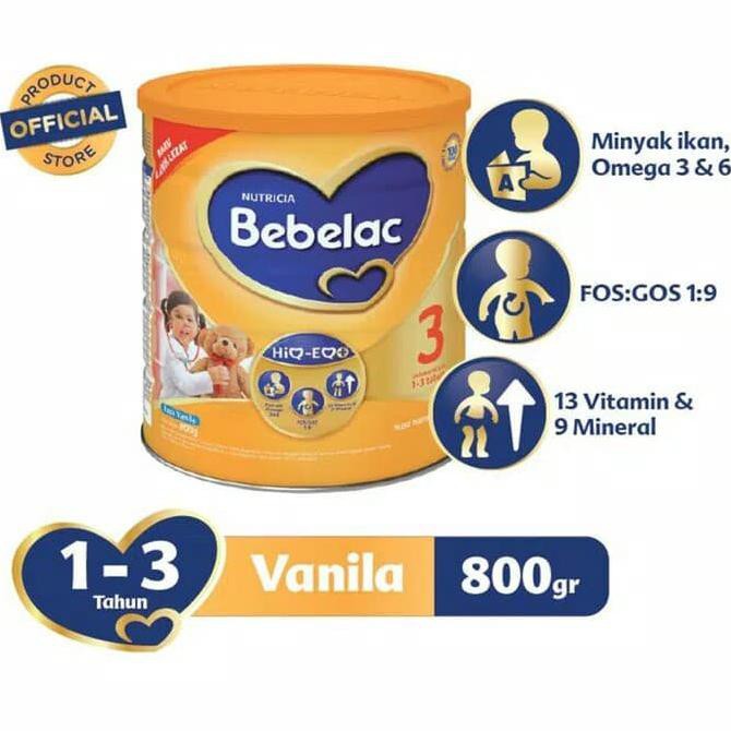 Termurah Bebelac 3 Vanila 800Gr Vanila Susu Murah