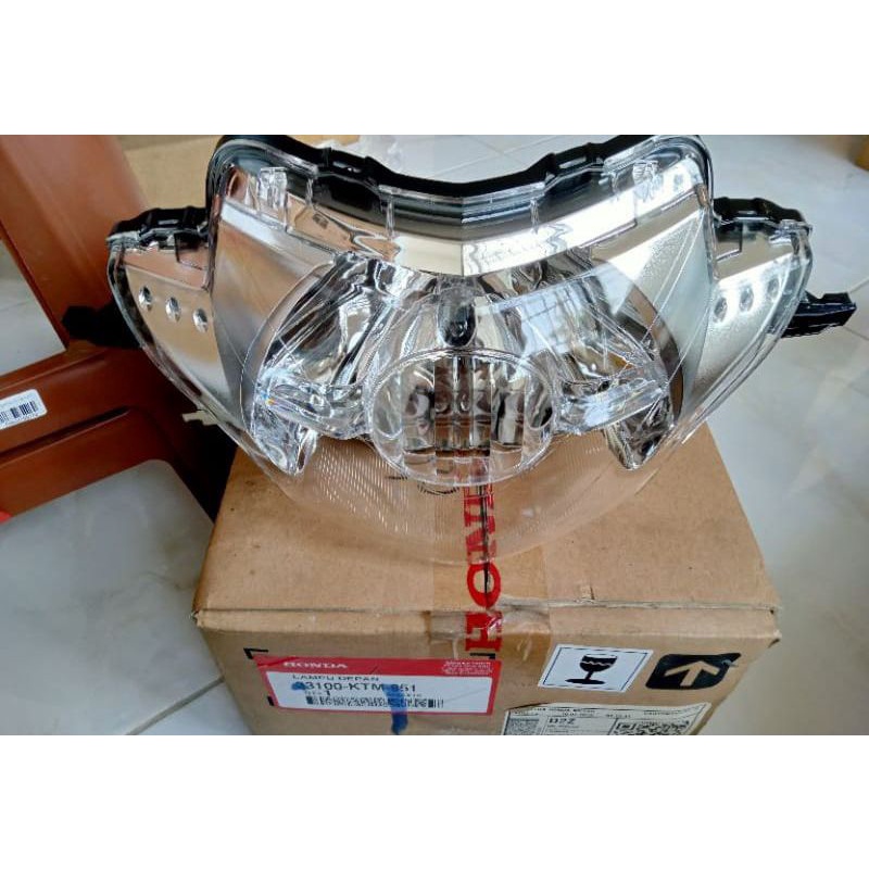 reflektor Honda Supra x 125 original ahm