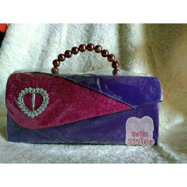 Tas Pesta Ungu Pink