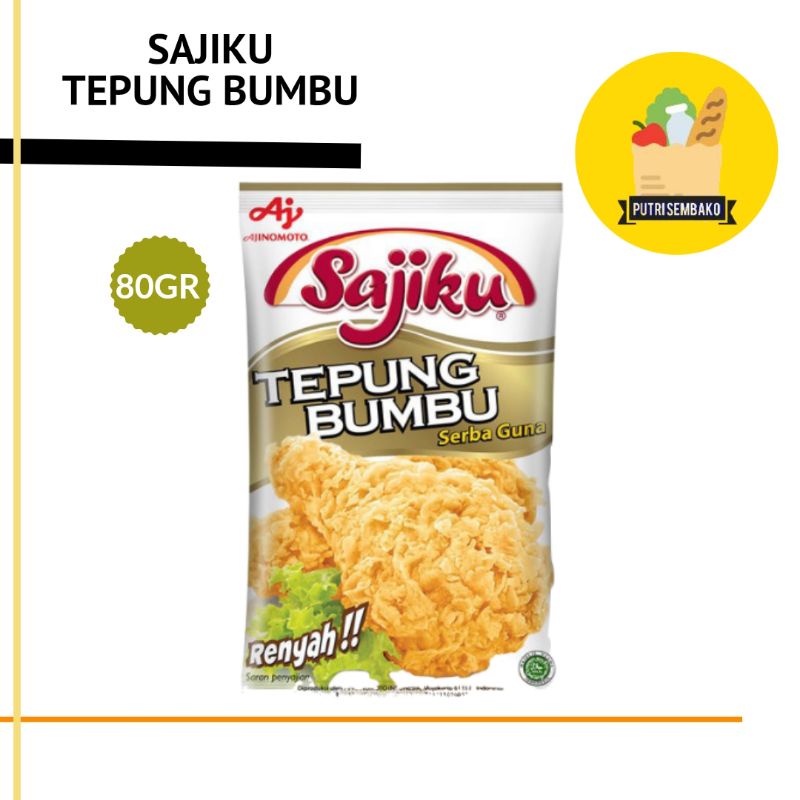

Tepung Bumbu Sajiku 80gr