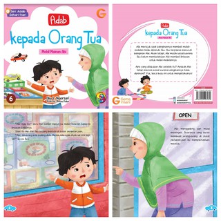 1 Set Seri Adab Sehari - Hari (10 Jilid) | Shopee Indonesia