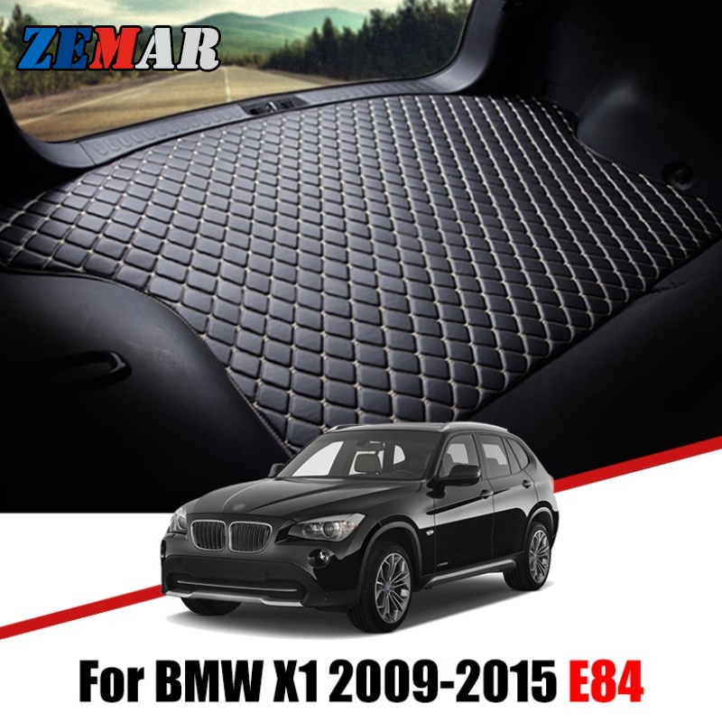 Pad Cover Bagasi Mobil Bahan Kulit Untuk BMW X1 E84 2009 2010 2011 2012 2013 2014 2015