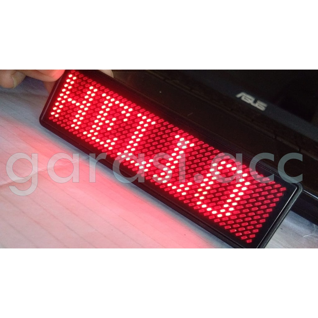 

LED Name Badge