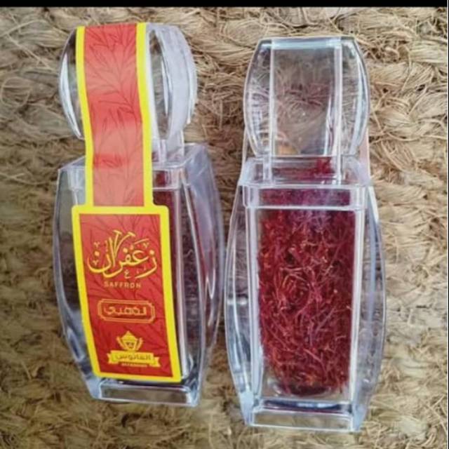 

Safron Jafaron Saffron Alfanoos Spanyol Premium Grade A1 Original 2 Gr