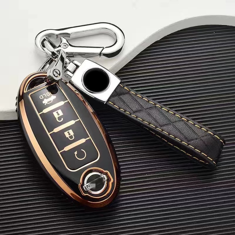 Case Kunci Remote Control Gaya Jepang Untuk Nissan LIVINA X-TRAIL TEANA