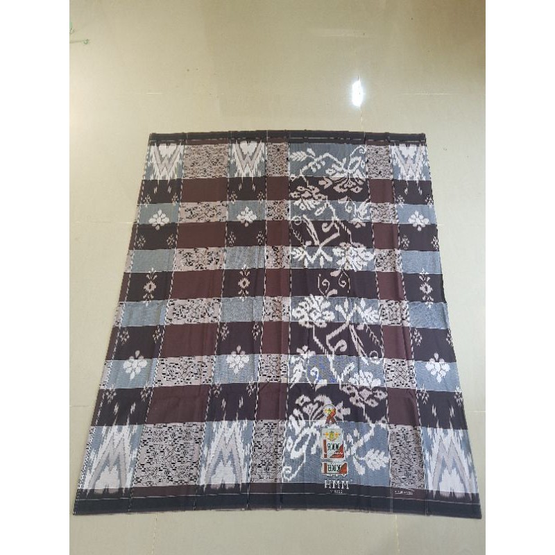 Sarung HMM Jumbo Coklat Motif