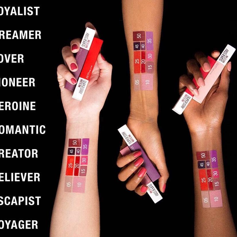 ❊ (Warna Terbaru) Maybelline Superstay Matte Ink ( Album 1) ⅍
