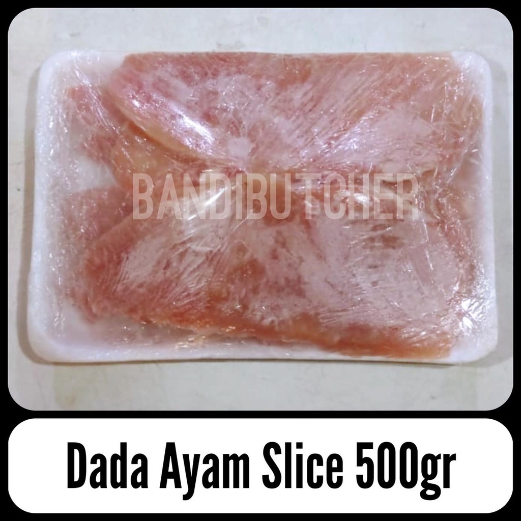 

Ayam Slice / Dada Ayam Slice / Irisan Dada Ayam Teriyaki 500 gr