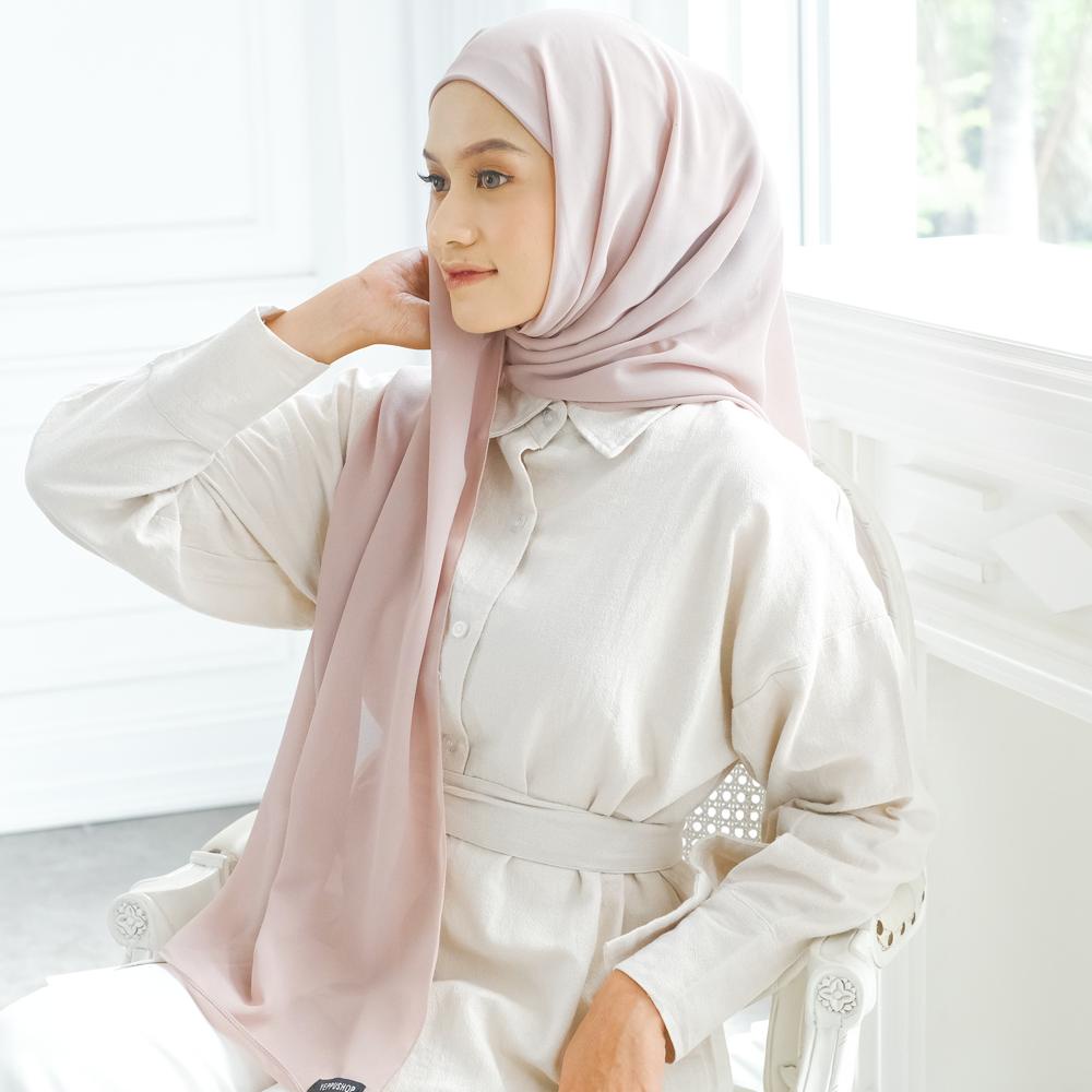 SADIYA INSTANT | New Version Pashmina Bahan Cheruty Babdyoll Oval Menutup Punggung by Yeppushop-2