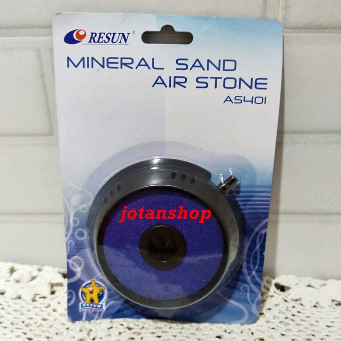 RESUN AS 401 BATU AERATOR AERASI AIRSTONE AIR STONE ROUND DONAT AS401 AQUARIUM