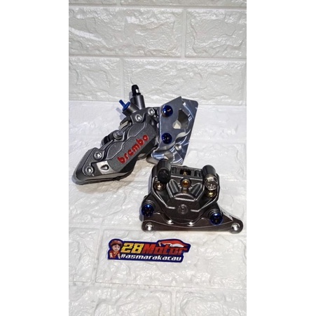 Kaliper brembo nmax aerox lexy set depan belakang