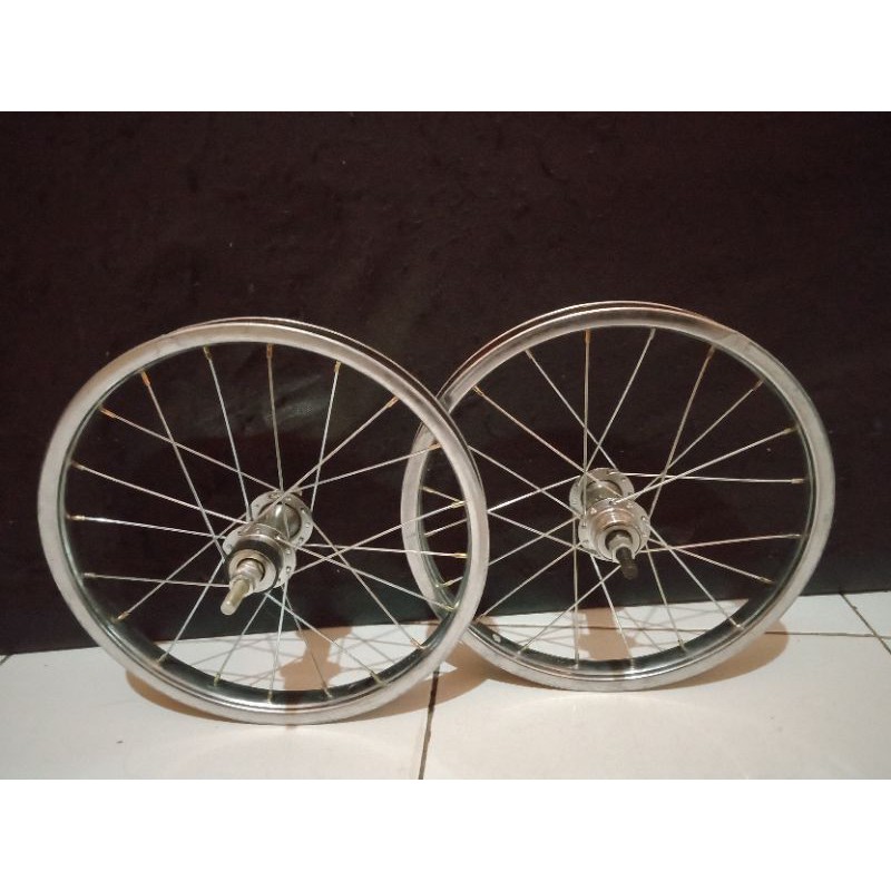 Velg Sepeda 1st Depan Belakang Ukuran 16