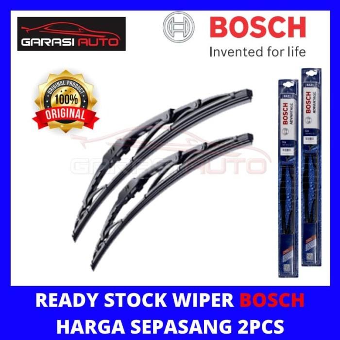 Wiper Karet Kaca Depan Avanza Veloz Original Bosch Advantage 2pcs