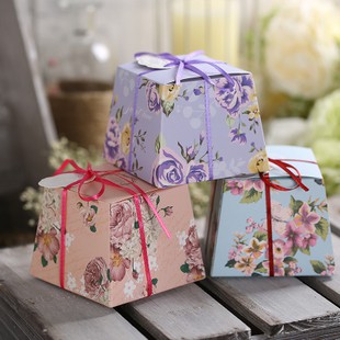 

Kotak souvenir wedding import - desain floral