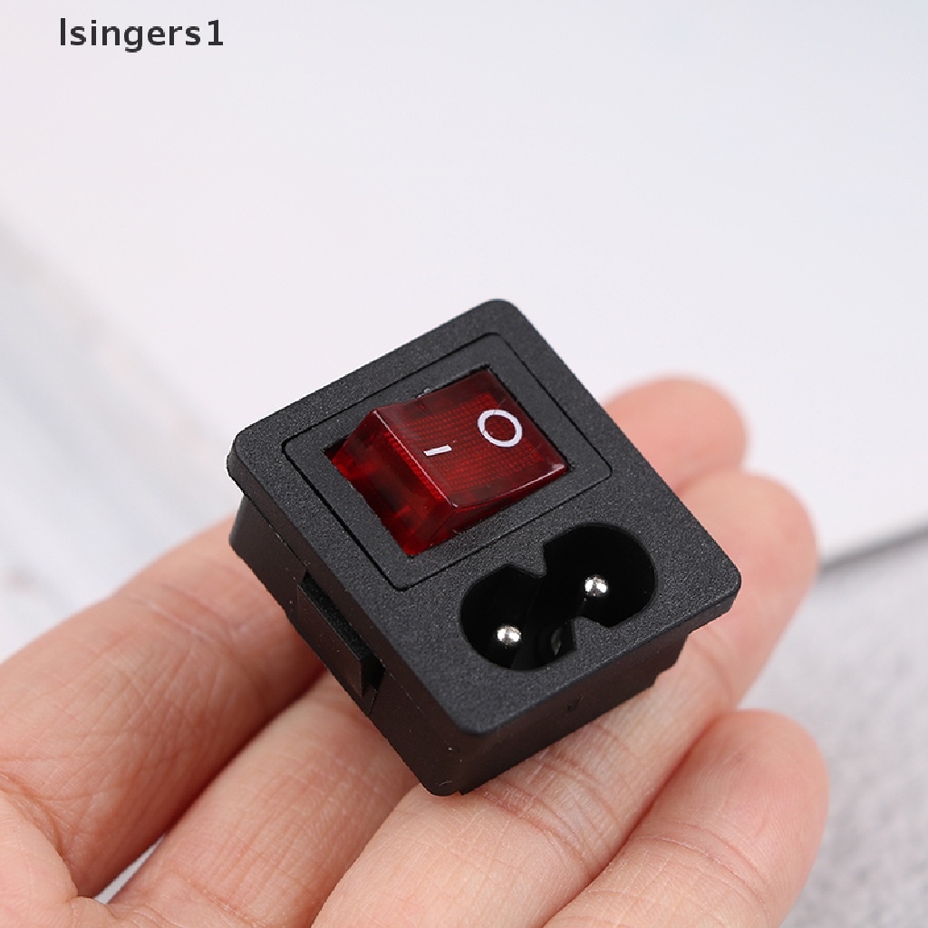 (lsingers1) Saklar rocker switch ON-OFF 250V 10A Untuk Lampu