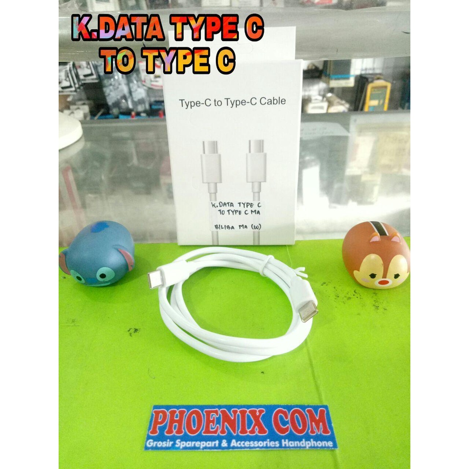 KABEL DATA TYPE C TO TYPE C KABEL DATA TYPE C TO TYPE C