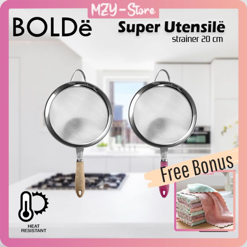 Bolde Stainer 20 Cm 14 Cm Saringan Bolde Super Utensile Stainer - ORIGINAL