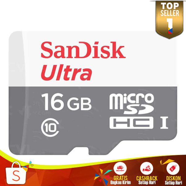 SanDisk Ultra MicroSDHC SN04 UHS-I Class 10 Kecepatan Transfer Tinggi Memory Card Kapasitas Besar