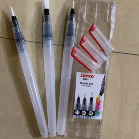

[Terlaris Today] Kuas Cat Lukis Joyko BRS-11 Brs11 / Joyko Mix Brush / Kuas Lukis Joyko Set 3
