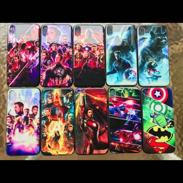 Case Fuze Glass Super Hero Samsung A80