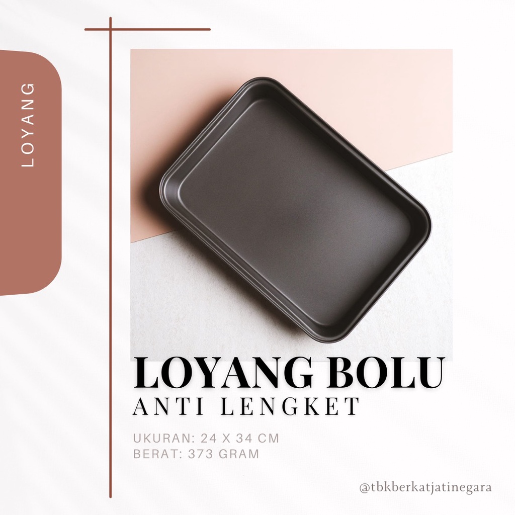 LY31 LOYANG PERSEGI PANJANG 24x34 CM