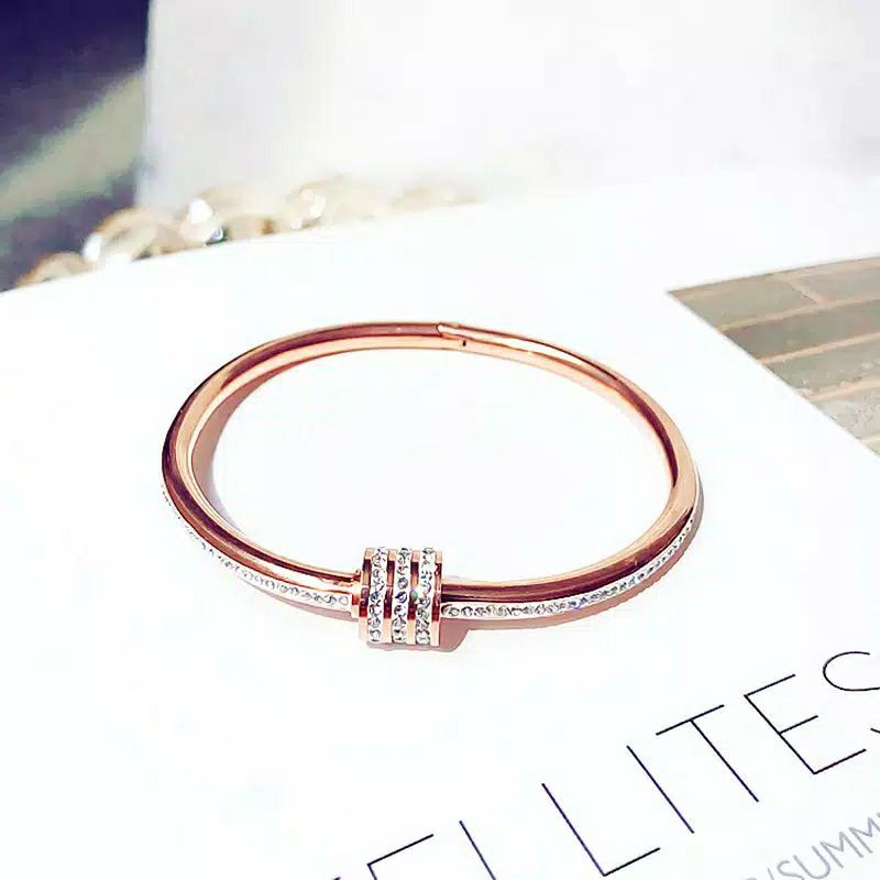 GG Gelang Bangle Ring Putar Titanium # GB-106