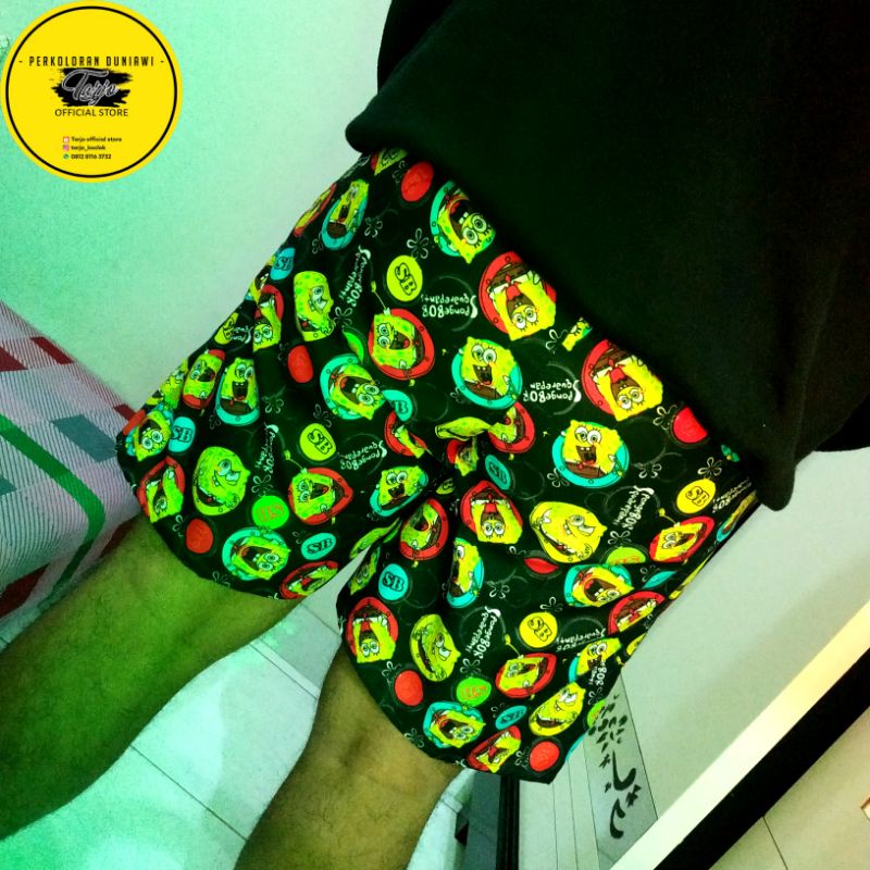 CELANA PENDEK MOTIF COWOK CEWEK BOXER KEREN celana pendek pria wanita dewasa BIG SIZE