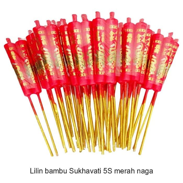 Lilin sembahyang sukhavati bambu