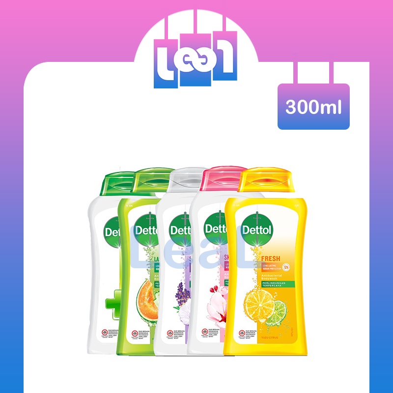DETTOL Sabun Mandi Cair Body Wash Botol 300ml