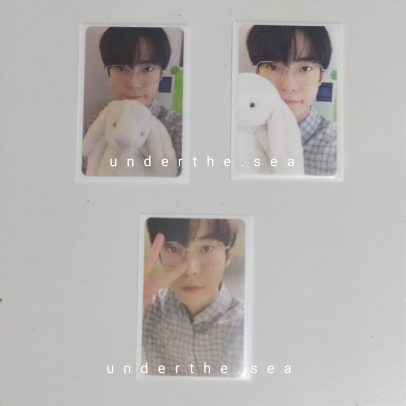 (Take All) PC Photocard Doyoung pb photobook sticker NCIT Day ver AR Jewel Sticker doy bunny boneka
