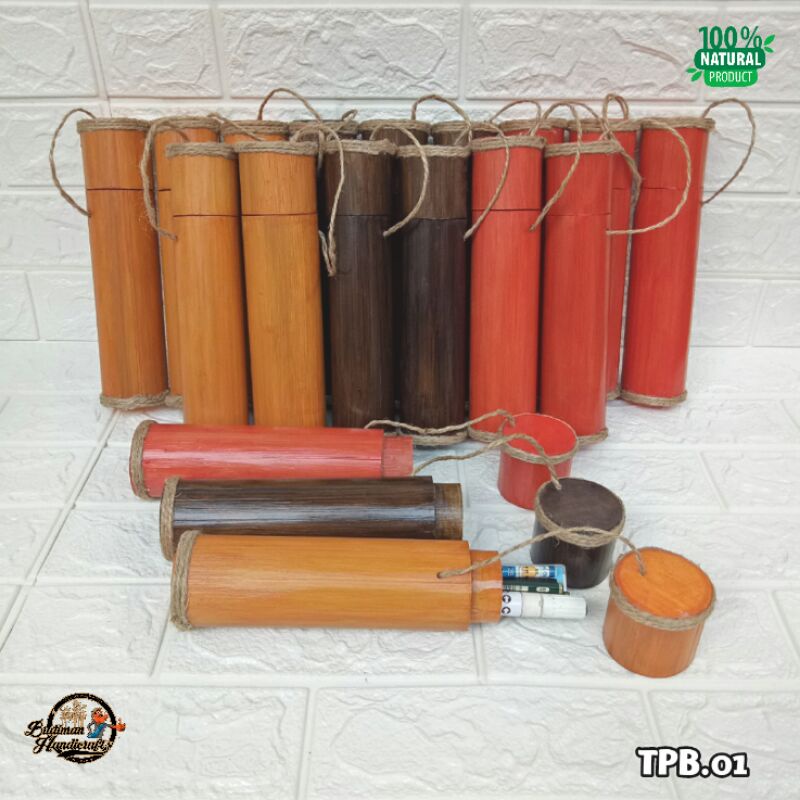 

Tempat Pensil/Pulpen dari Bambu type TPB.01