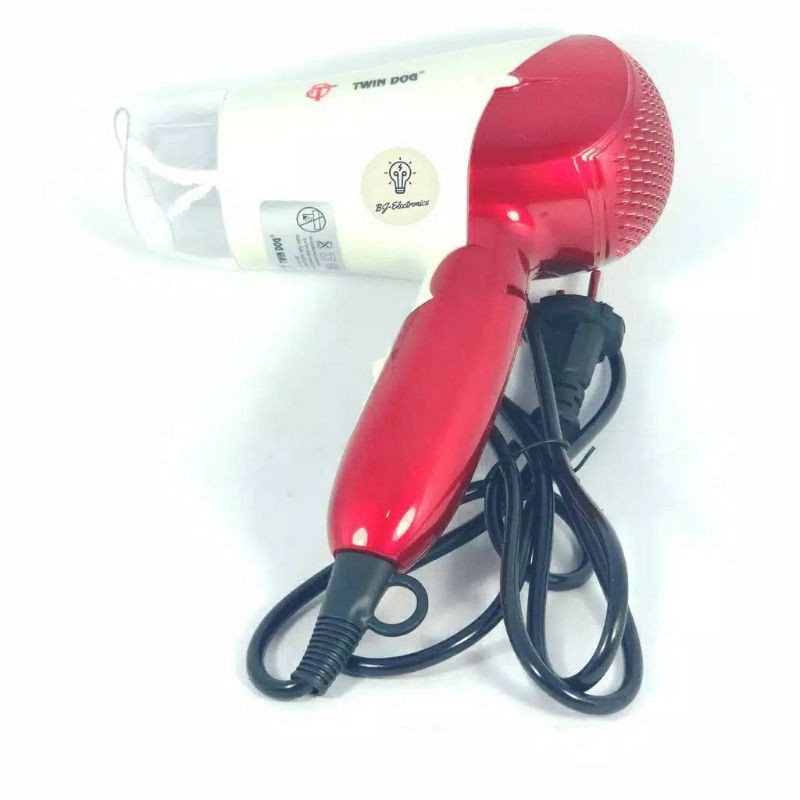 Twindog  , TD L82  , Twin Dog , Hairdryer , Hair Dryer , Pengering rambut  ,  350 watt