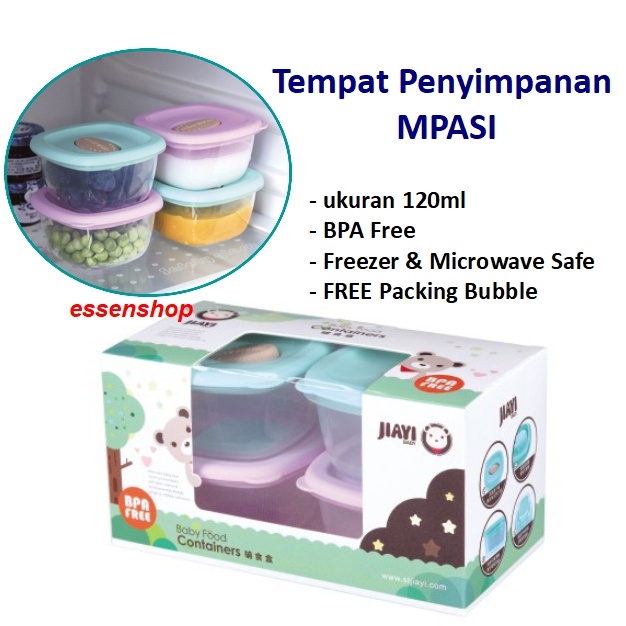 JIAYI Baby Food Box Container Mpasi bayi tempat makan mpasi