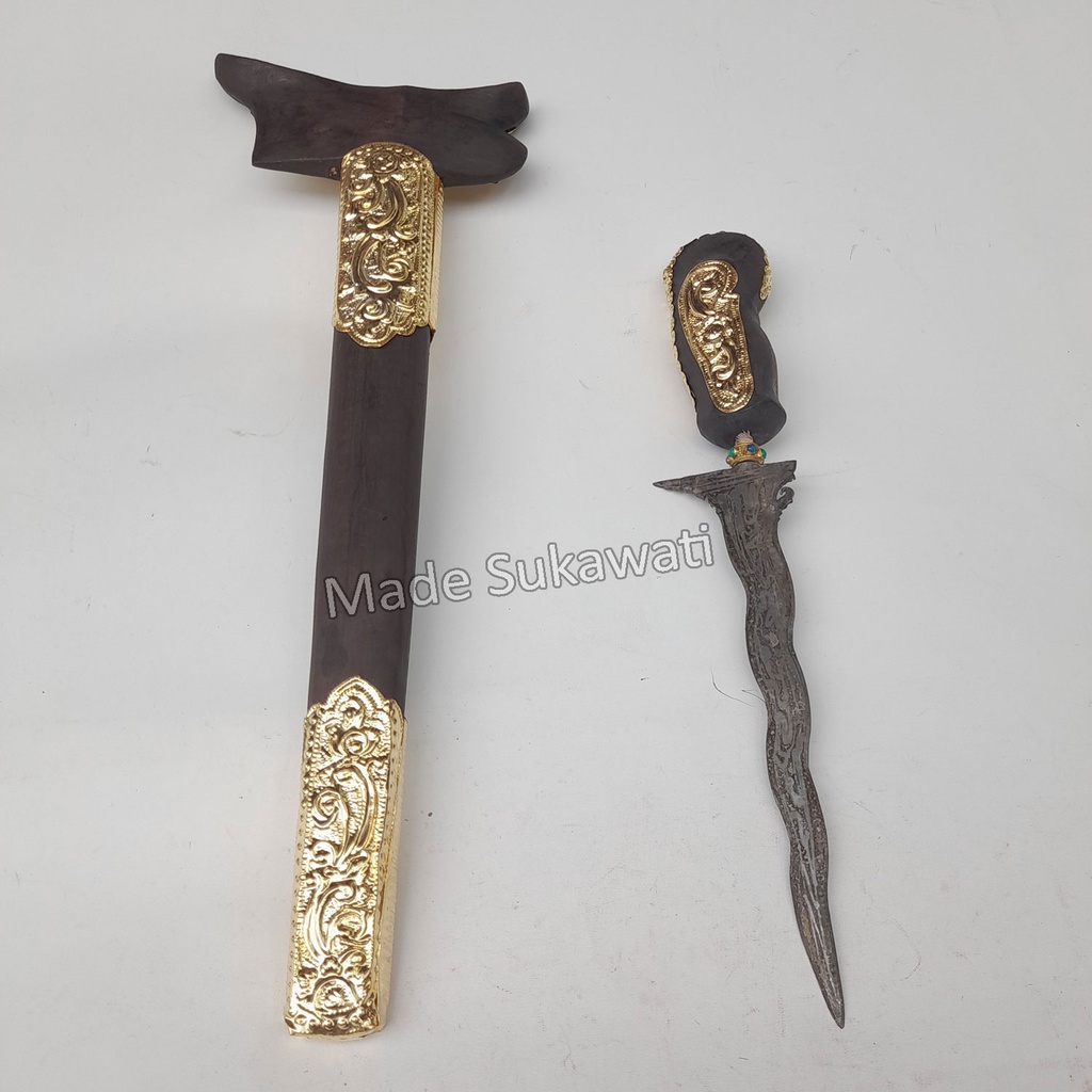 Keris Kadutan pengantin Tari adat Koleksi hiasan dekorasi Bali