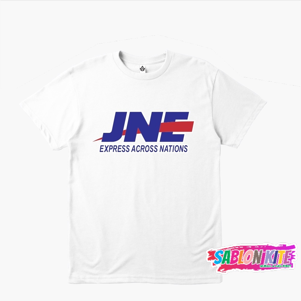 MURAH!!! Kaos Baju JNE Express Across Nations Kaos Perusahaan