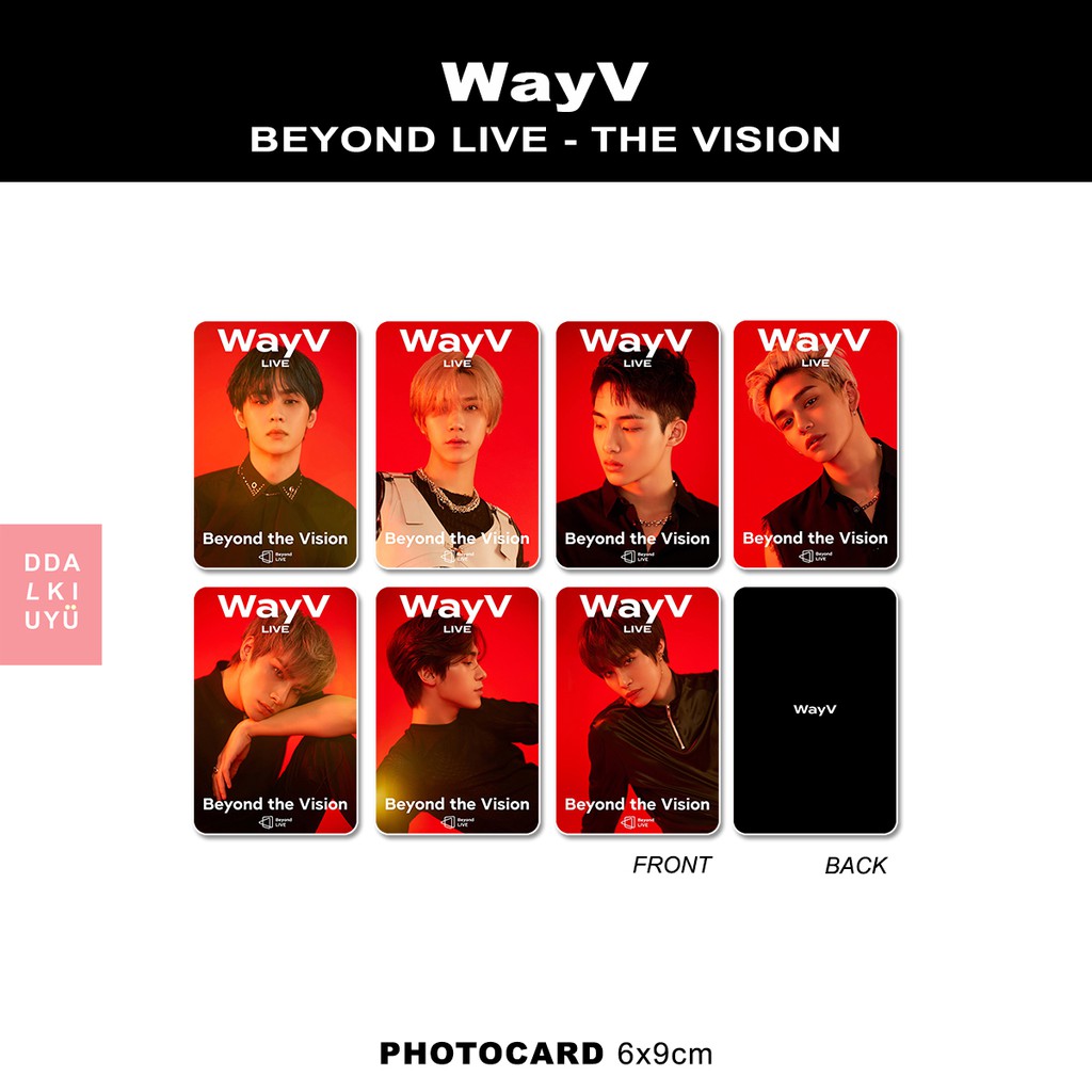 WayV - photocard [BEYOND LIVE] The Vision