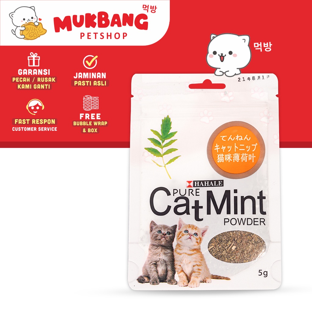 Cat Mint Catnip Powder Bubuk Catnip Snack Kucing Cemilan Kucing Camilan Kucing Catnip Bubuk Katnip Serbuk Catnip Kucing Sachet