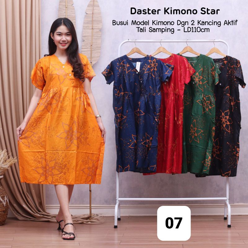 DASTER DEWASA KIMONO BAHAN RAYON PART 2