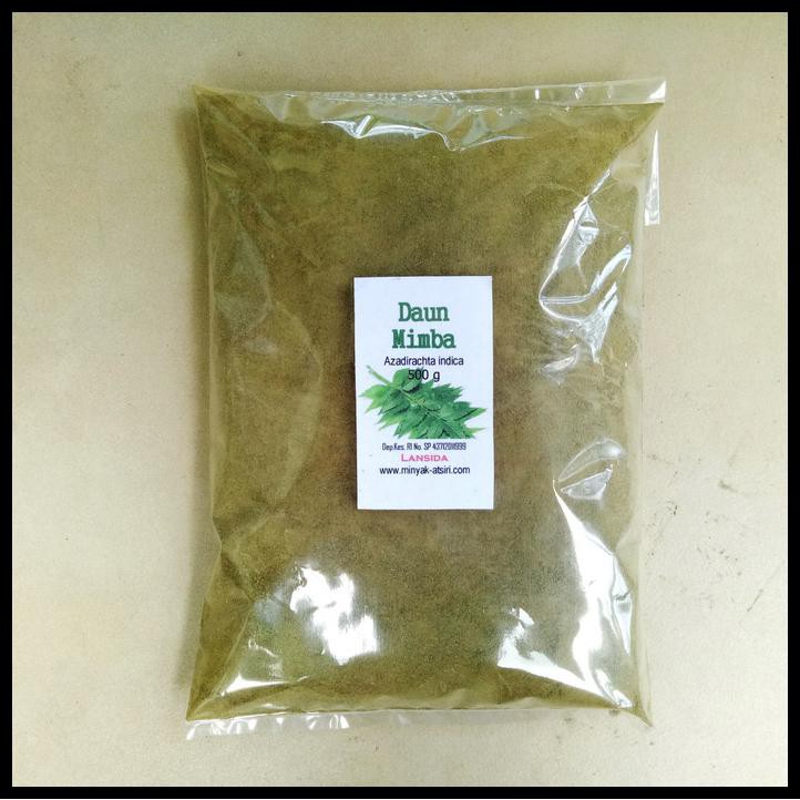 

Serbuk Daun Mimba 500 G Simplisia Bubuk Murni Neem Leaves