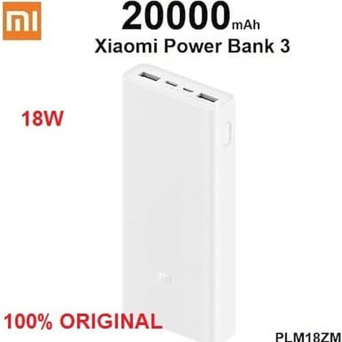 XIAOMI POWERBANK 20000MAH ORIGINAL