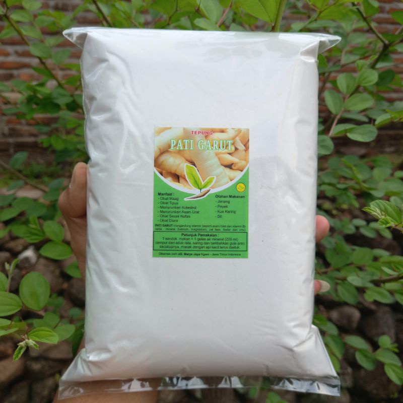 

Tepung Garut 1kg / tepung garut / tepung pati garut / tepung garut organik / tepung angkrik irut / tepung umbi garut untuk obat asam lambung / arrowroot