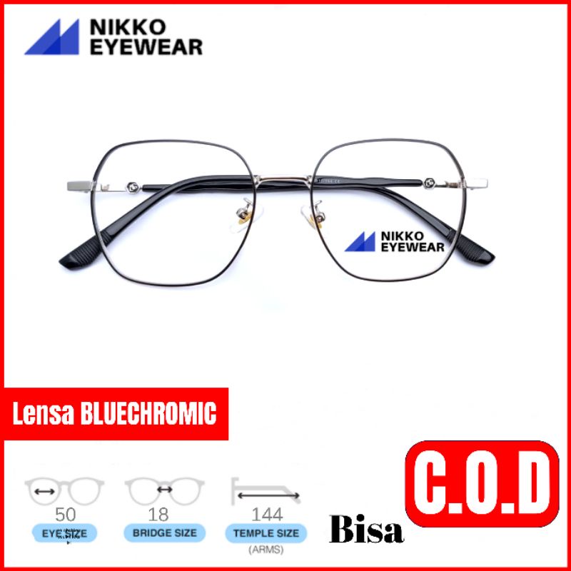 Kacamata 63045 Lensa Bluecromic