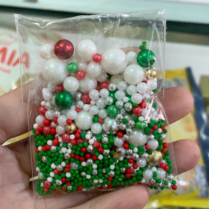 

Springkle kue / springkle mutiara